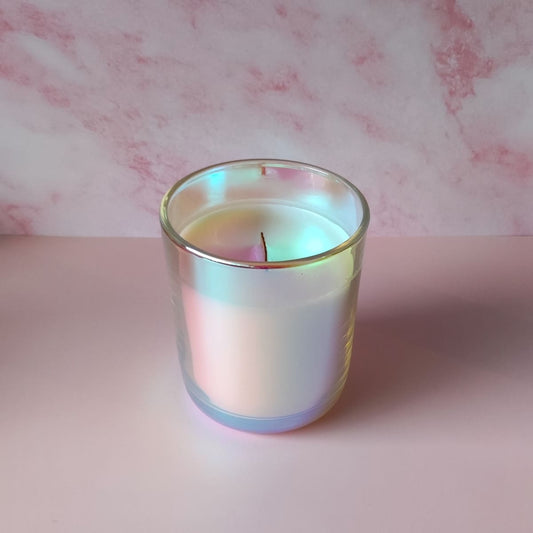 Cozy Candles beruhigende Lavendel Duftkerze mit ätherischem Lavendelöl, handgegossene natürliche Lavendelduftkerze aus Rapswachs