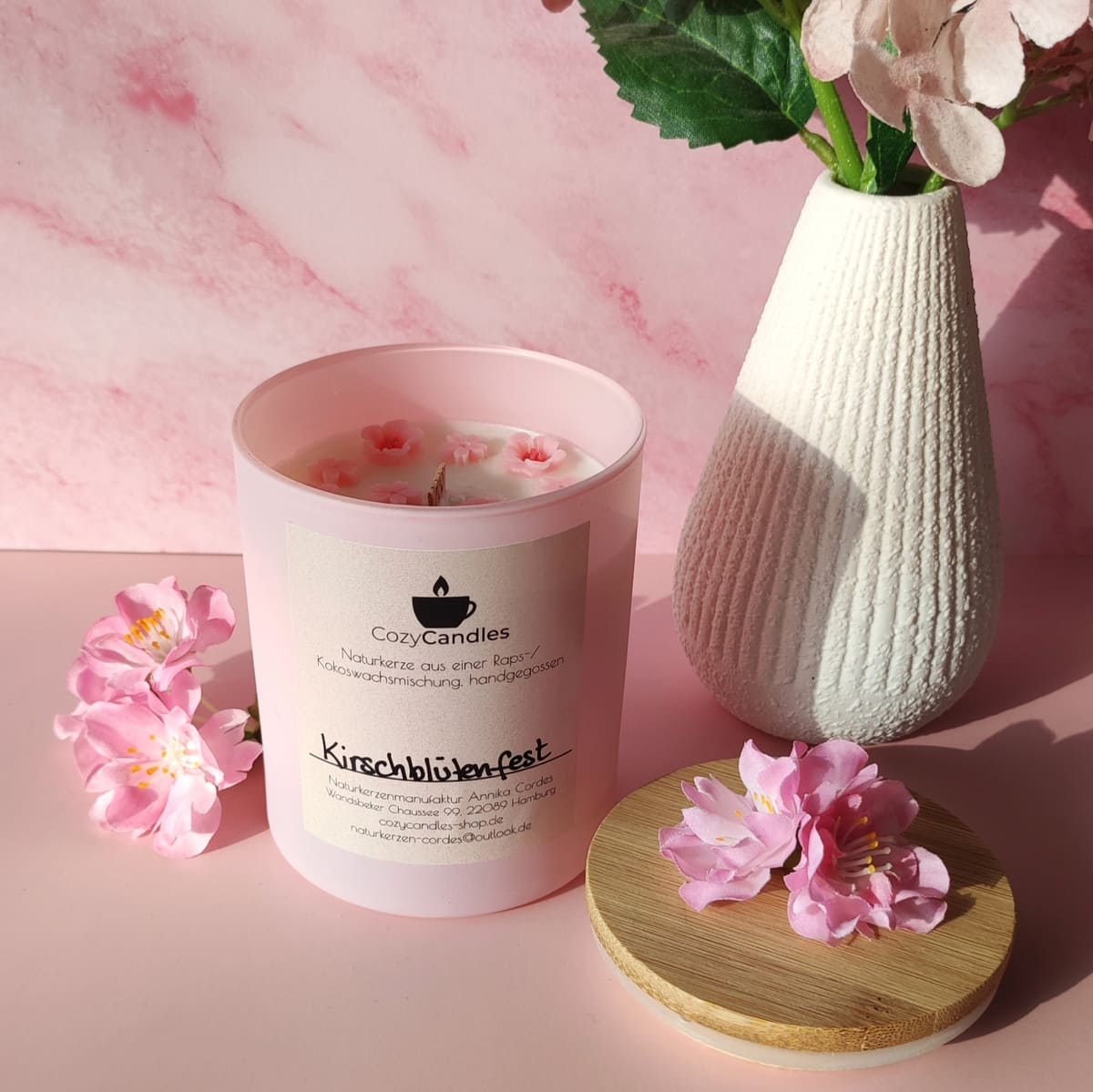 Duftkerze "Kirschblütenfest"