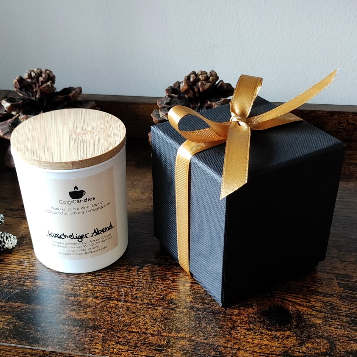 Duftkerze "kuscheliger Abend"