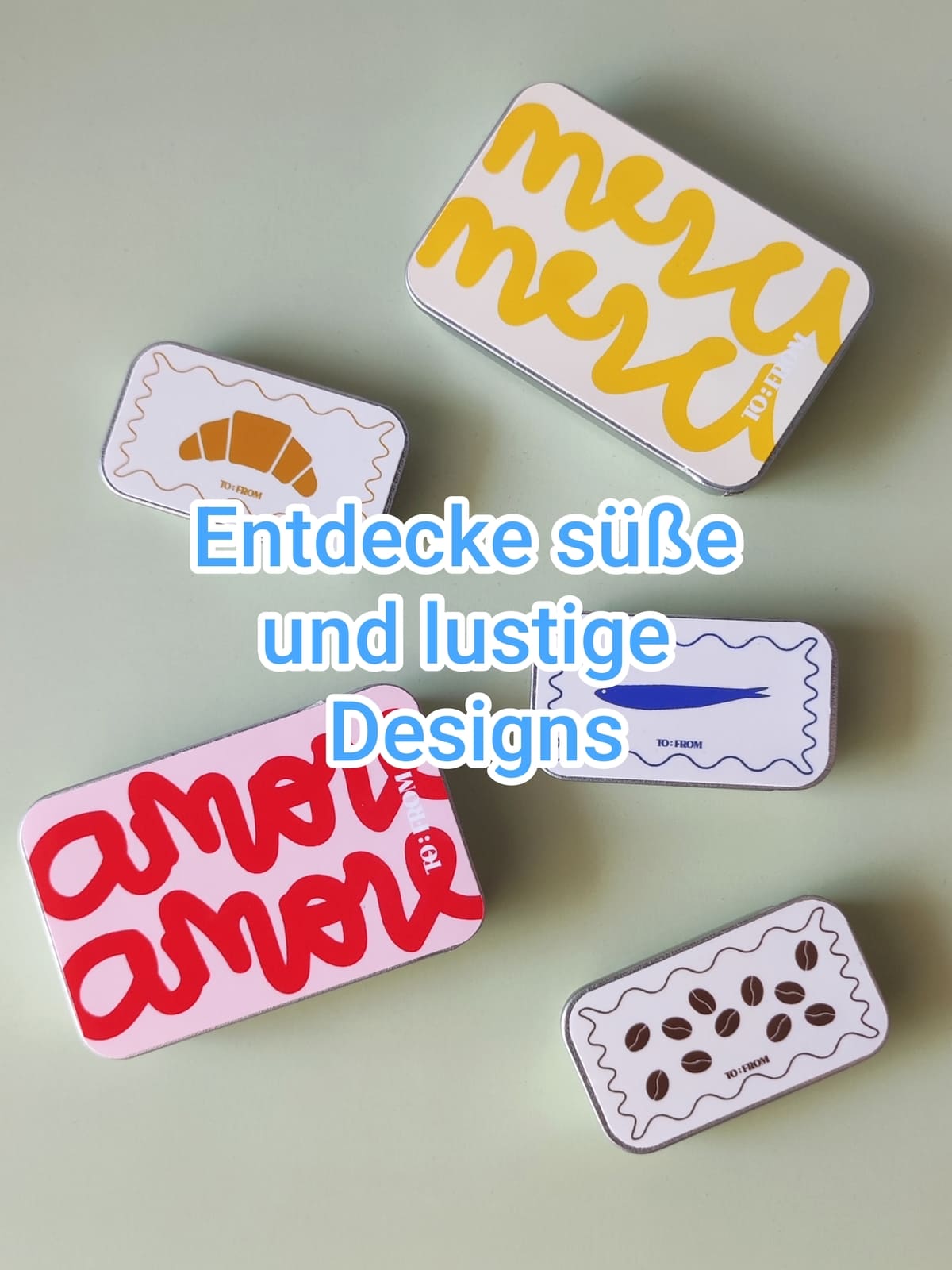 Streichholz Box "Amore"