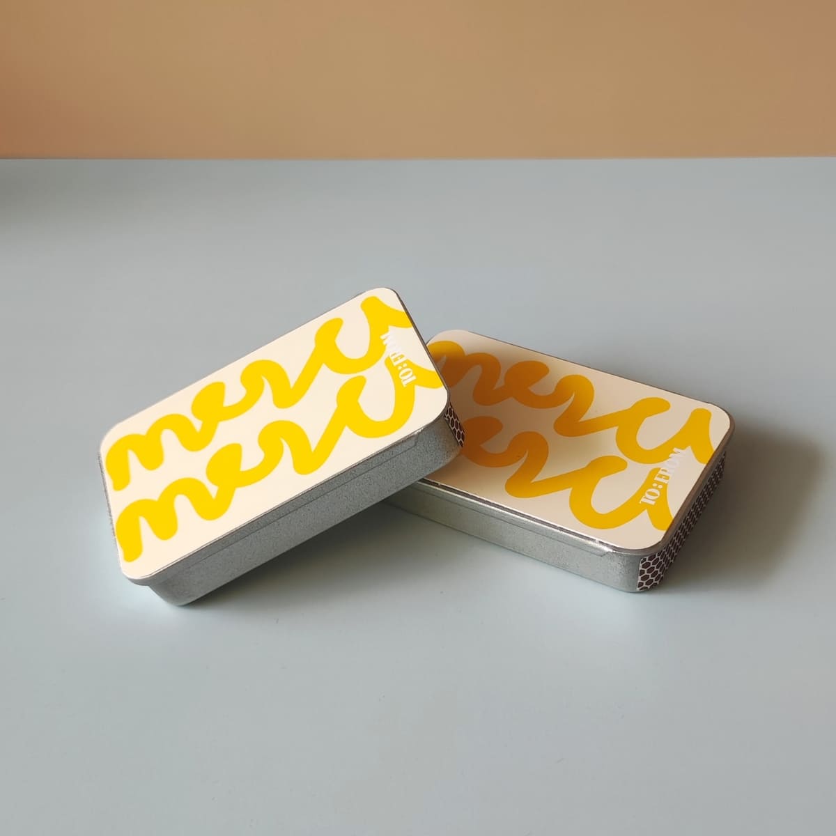Streichholz Box "Merci"