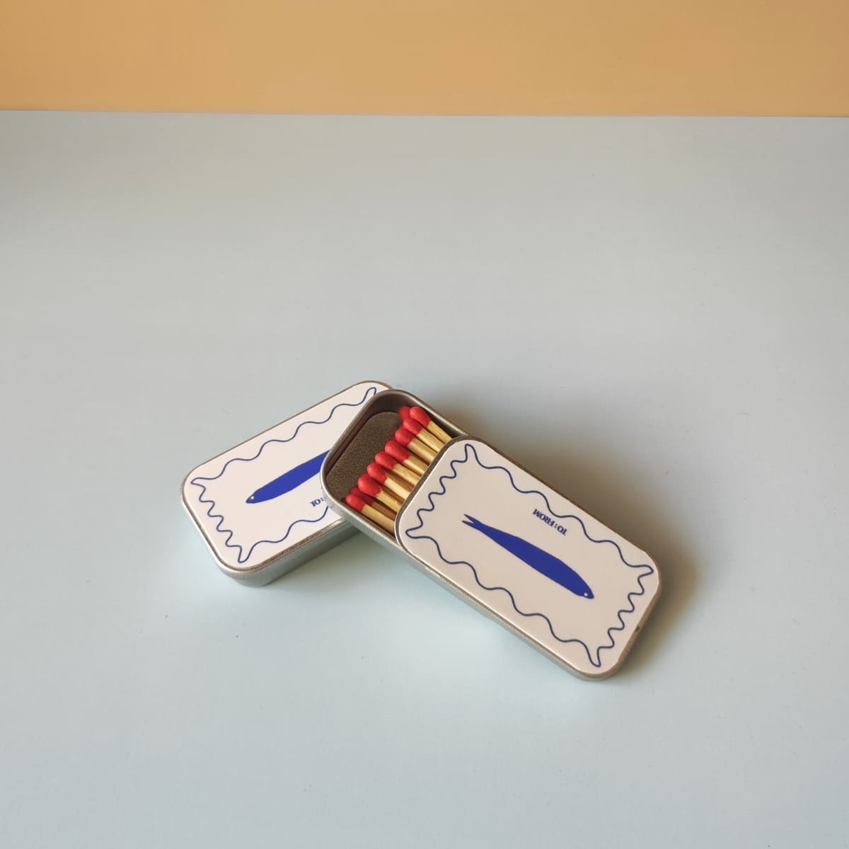 Streichholz Box "Sardine"