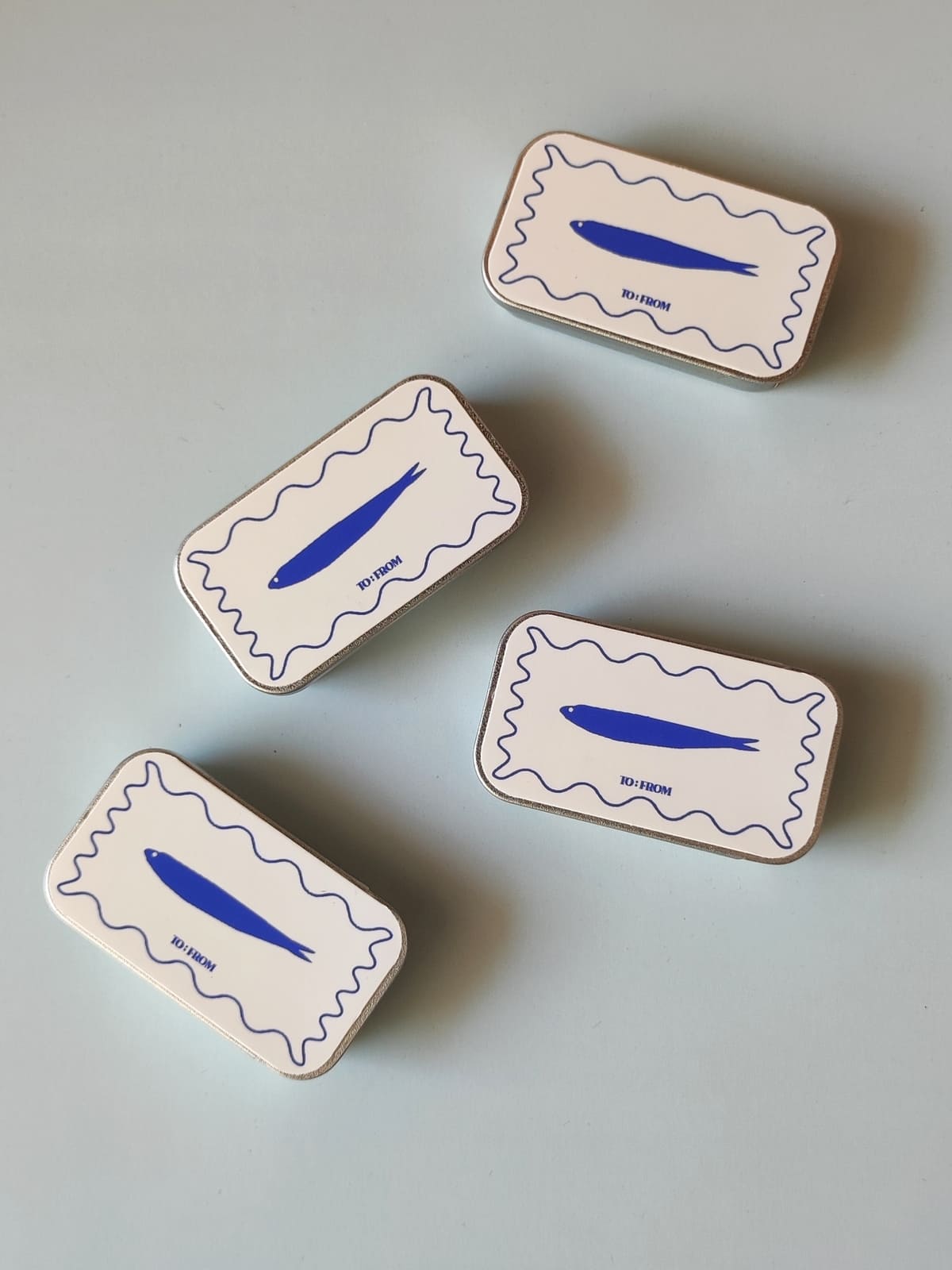Streichholz Box "Sardine"